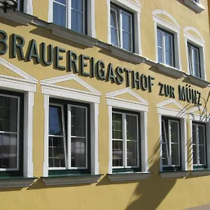 Brauereigasthof Zur Muenz Seit 1586 Hotel Guenzburg
